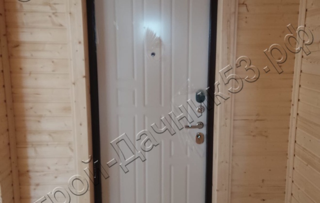 4 Каркасно-щитовой дом   Д-22, 8х8м, 64 М², Московская область, Чеховский район, деревня Перхурово. (5)